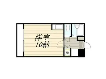 パセール長良(1DK/3階)の間取り写真