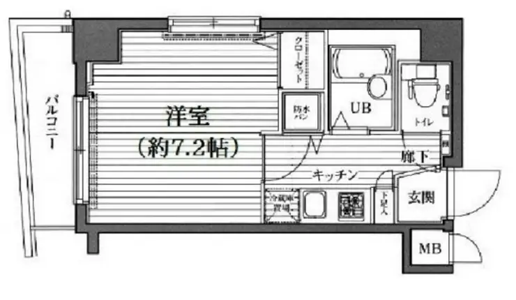 ガラ・ステージ神田神保町 9階階 間取り