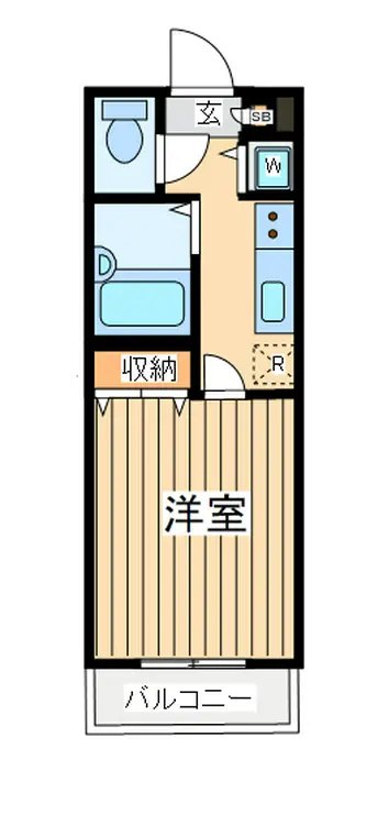 トーシンフェニックス新横濱イクシール 2階階 間取り