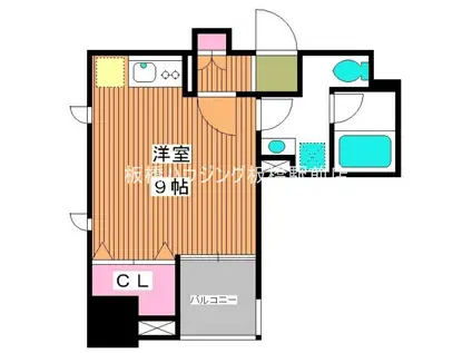 プライムアーバン板橋(ワンルーム/12階)の間取り写真