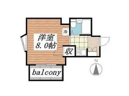 プレアール名古屋原(ワンルーム/3階)の間取り写真