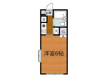 イーストハイツ(1K/2階)の間取り写真