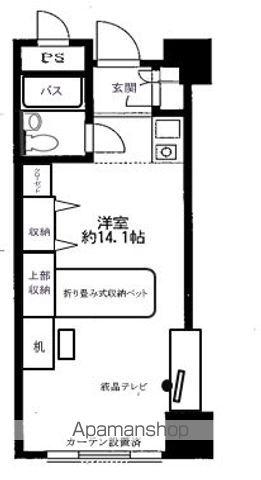 メゾン大塚(ワンルーム/3階)の間取り写真