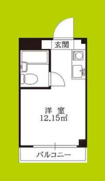 リアライズ新今里I(ワンルーム/5階)の間取り写真