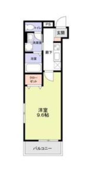 ステラ目白台(1K/3階)の間取り写真