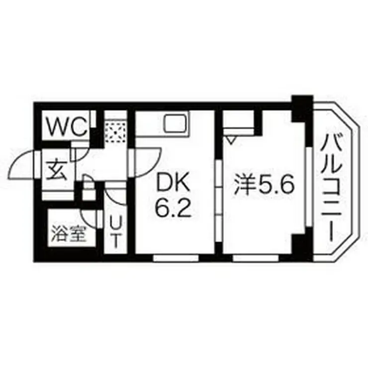 エムエー大口マンション 6階階 間取り