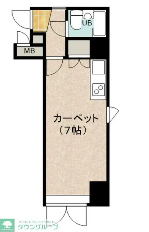 渋谷ダイカンプラザシティ 2階階 間取り