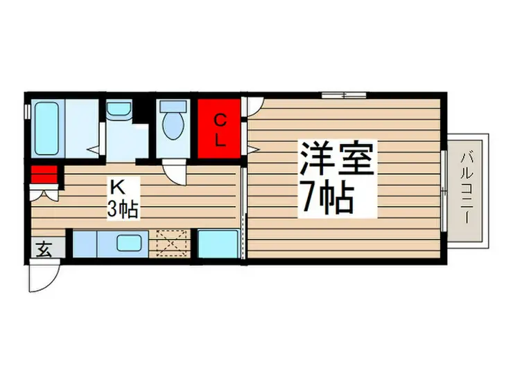 パインクレスト妙典 1階階 間取り