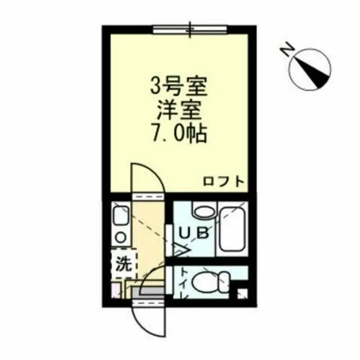 ヴィラージュ町田 2階階 間取り