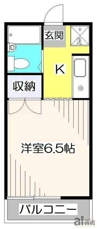 サンアベニュー弥生2 2階階 間取り