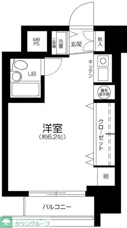 シティハイツ新小岩 8階階 間取り