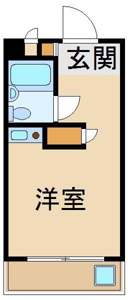 セントヒルズ一ツ橋学園(ワンルーム/4階)の間取り写真