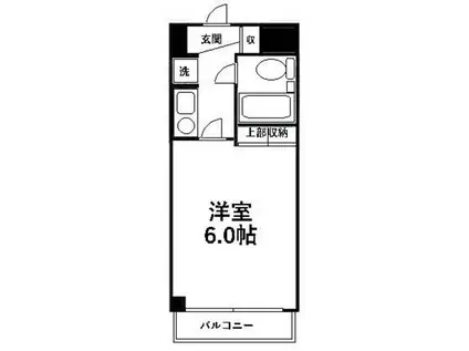 クリオたまプラーザ壱番館(1K/4階)の間取り写真