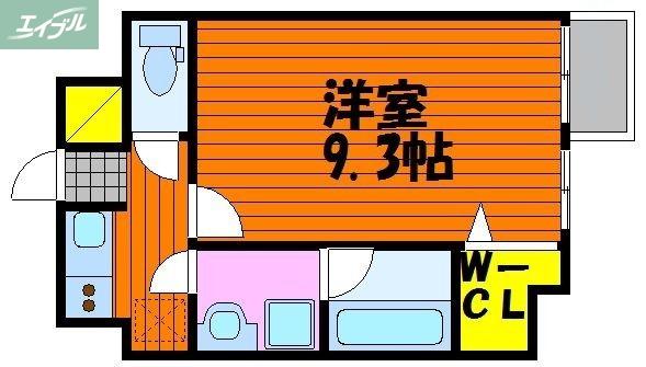 LUMIERE(1K/1階)の間取り写真