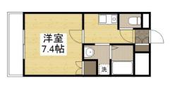 下野田マンションISSEI(1K/1階)の間取り写真
