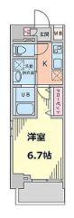 EXCELENTE SAI(1K/5階)の間取り写真
