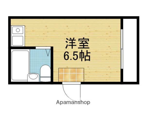 ペーシェンス(ワンルーム/3階)の間取り写真