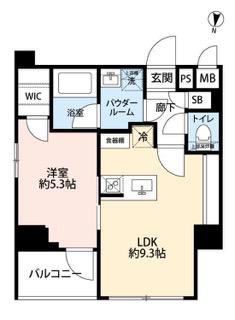 GRAND CONCIERGE 恵比寿 10階(1DK/10階)の間取り写真