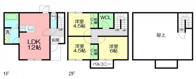 YOUME TERRACE酒殿駅前(3SLDK/1階)の間取り写真
