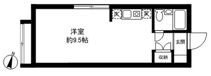 アンビエンテ深沢 1階階 間取り