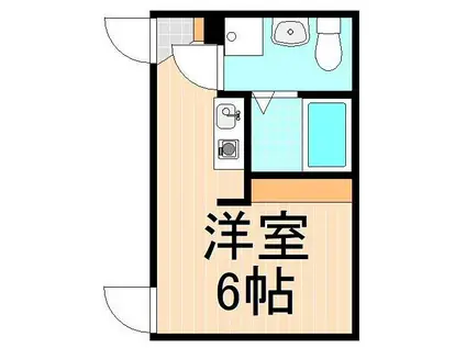プレシャス西新井(ワンルーム/2階)の間取り写真