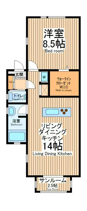 ビラ・トーレ 2階階 間取り