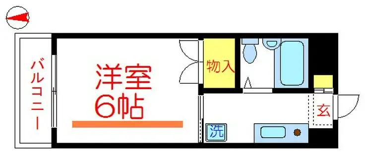 伊藤ビル 4階階 間取り