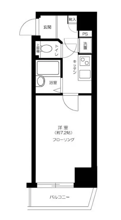 菱和パレス府中駅前 2階階 間取り