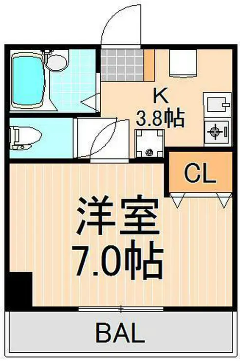 サンフォートソフィア 5階階 間取り