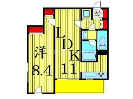 スカイグランデ京成小岩(1LDK/7階)の間取り写真