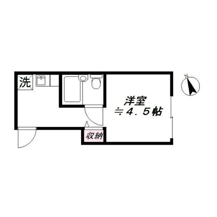 ハウスモモセ 2階階 間取り