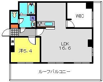 WOOD BELLIII(1LDK/2階)の間取り写真