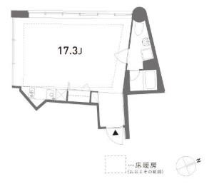 GROVE(ワンルーム/7階)の間取り写真