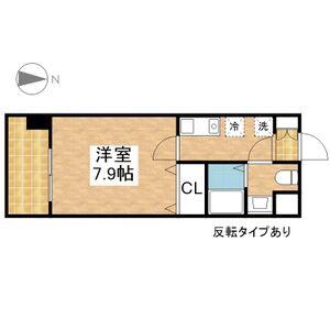 Mステージ栄(1K/7階)の間取り写真