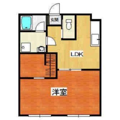 カーサいづみ(1LDK/6階)の間取り写真