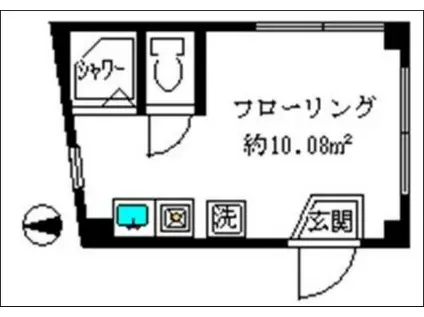 プレシャス高円寺(ワンルーム/2階)の間取り写真