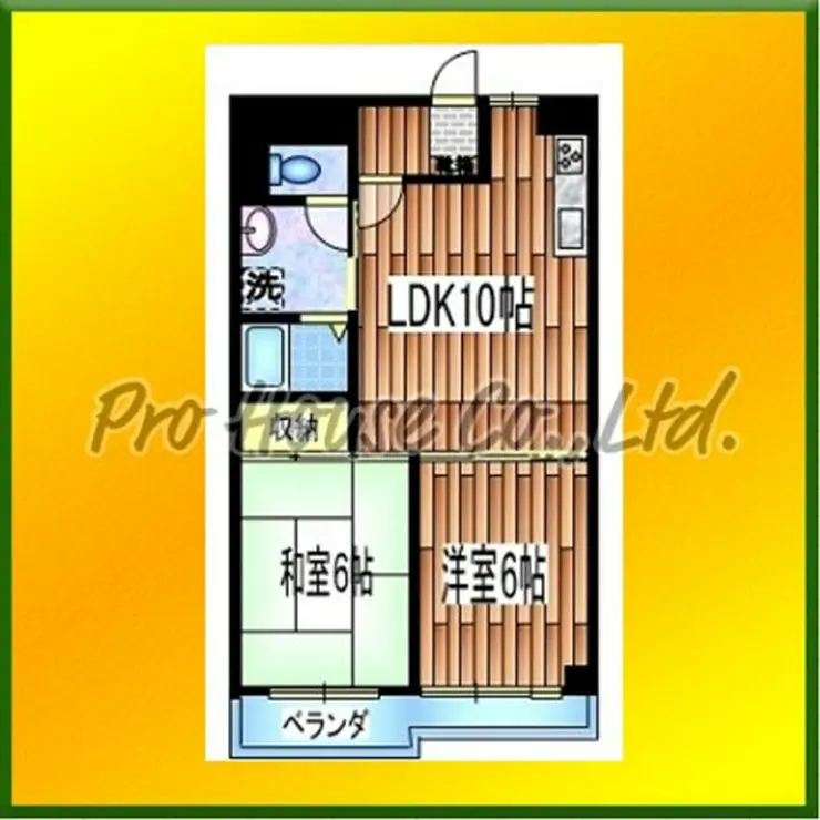 けやき坂マンション 3階階 間取り
