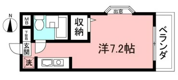 ジョイフル高井戸弐番館 2階階 間取り