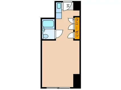 ステュディオ新大阪(ワンルーム/6階)の間取り写真