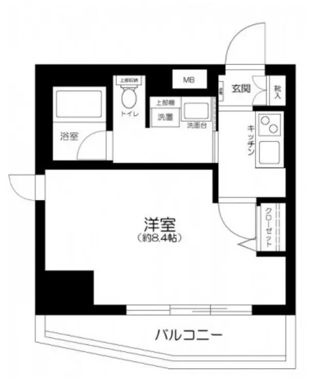 ティモーネ深川 4階階 間取り