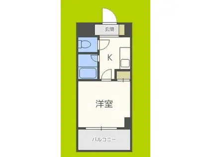 メゾンレッシュ(1K/3階)の間取り写真