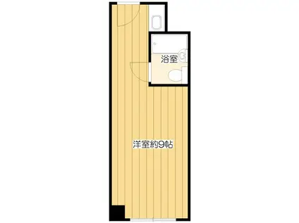 ユニゾーン新大阪(ワンルーム/5階)の間取り写真