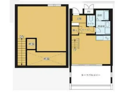 VORT麻布十番RESIDENCE(ワンルーム/4階)の間取り写真