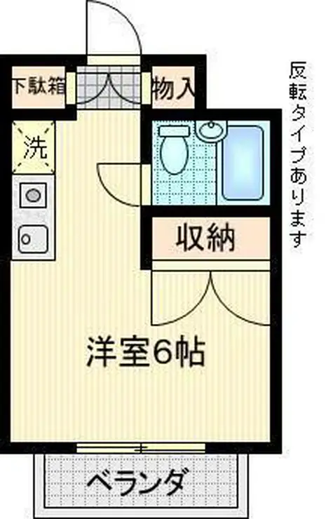 リヴィエール鶴牧 4階階 間取り