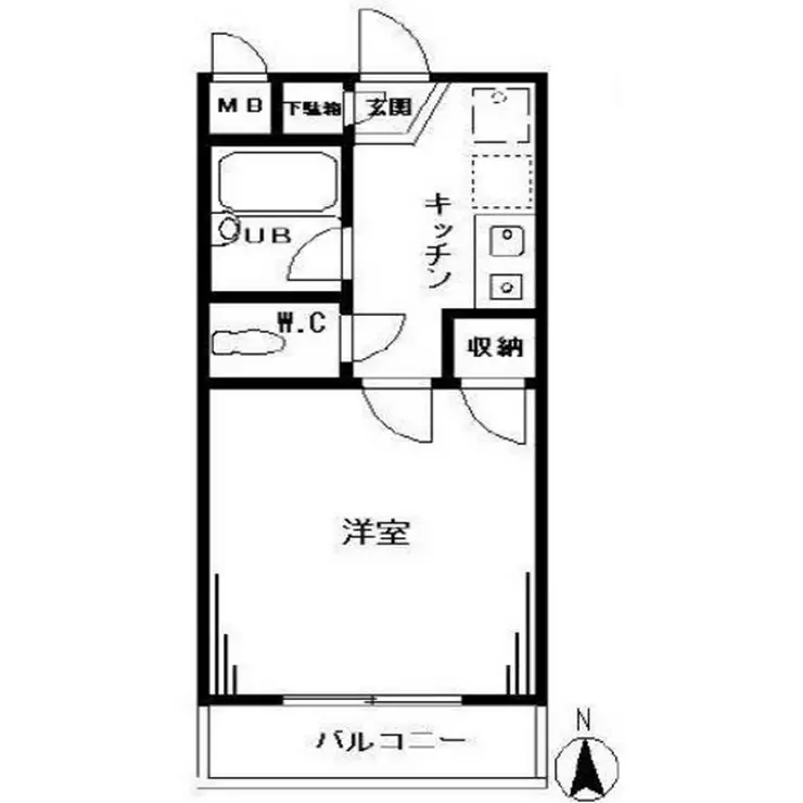 アルティス代田 1階階 間取り