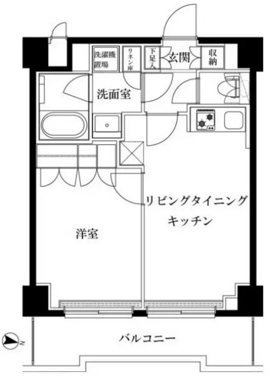 ルーブル志村坂上 6階階 間取り