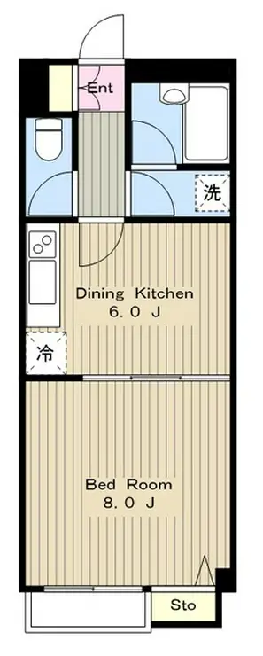 モーリスビル 3階階 間取り