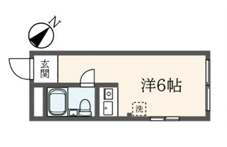 ドリームマンション 1階階 間取り