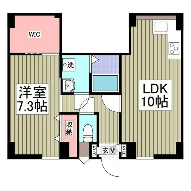 ロイヤルコート大岡山 1階階 間取り