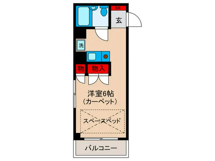 ダイホープラザ西日暮里 3階階 間取り